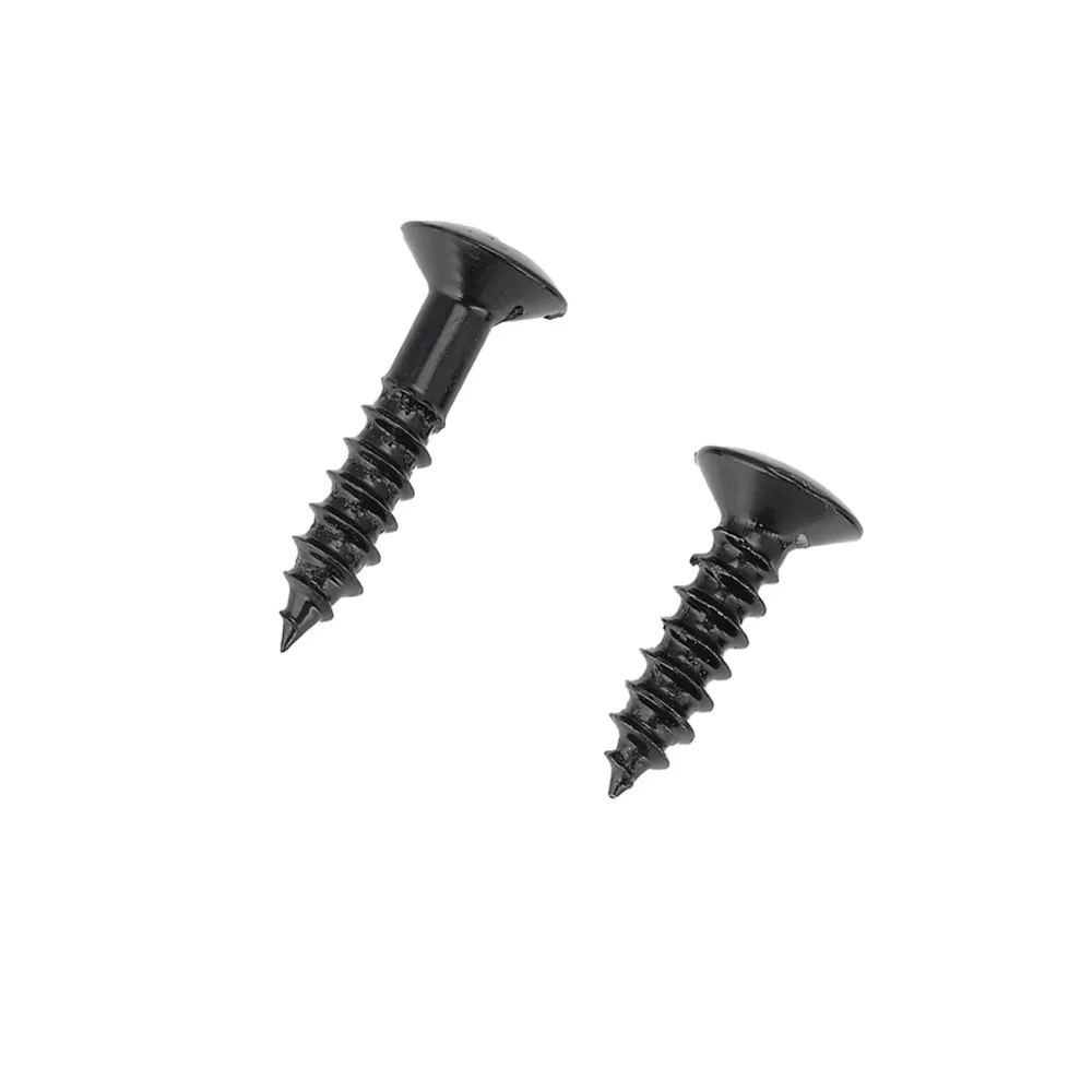 2Sets With Screw String Tree Retainer Silver Black Golden Metal Electric Guitar String Tree Guitar Accessory Part