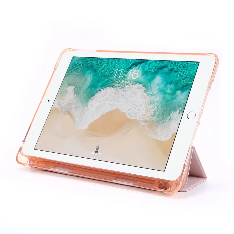 For iPad 10th 9th 8th 6th Generation Case With Pencil Holder Smart Cover For Funda iPad 10.2 9.7 Air 5 4 3 2 1 iPad 10 9 8 7 6 5