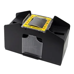 Card Shuffler 2/4 Decks Automatic Shuffle Machine Playing Cards Fully Automatic Playing Card Shuffle Machine Cards Shuffler