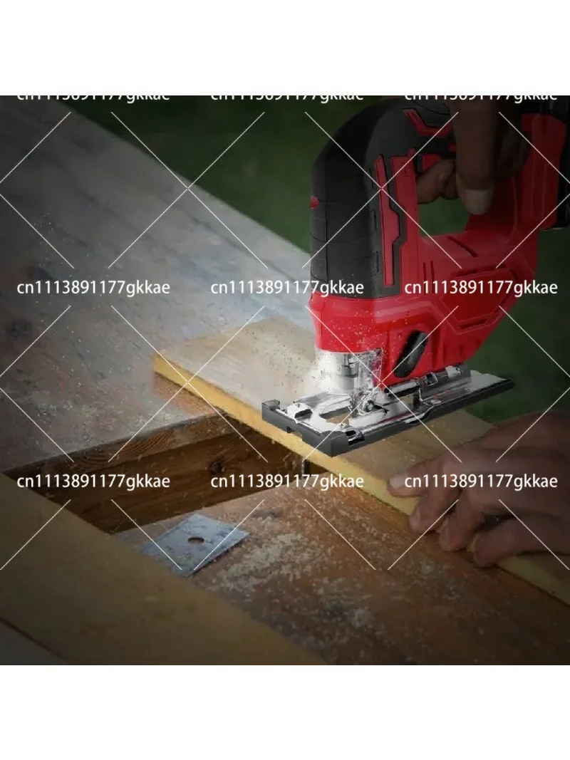 Cordless Jig Saw 0-45° Bevel Cuts 3 Orbital Settings LED Work Light Wood Cutting Tool for 18V Battery