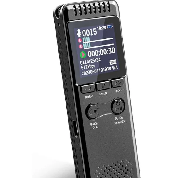 

New noise reduction recording pen, large color screen, lithium battery, about 130 hours, 28 languages, TypeC interface