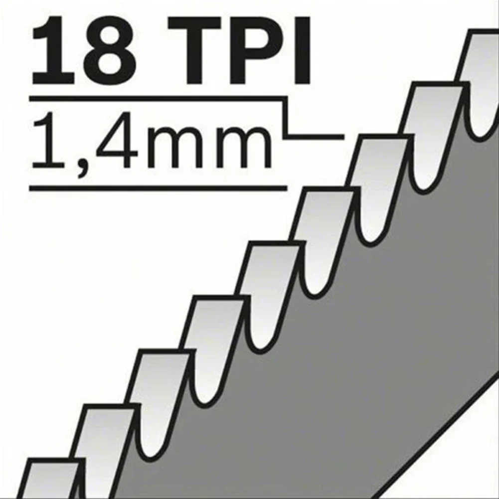 5pcs S522EF 100mm HCS Reciprocating Saw Blade Jigsaw Blade  For Wood Metal Plastic PVC Tube Cutting Power Tools Accessories