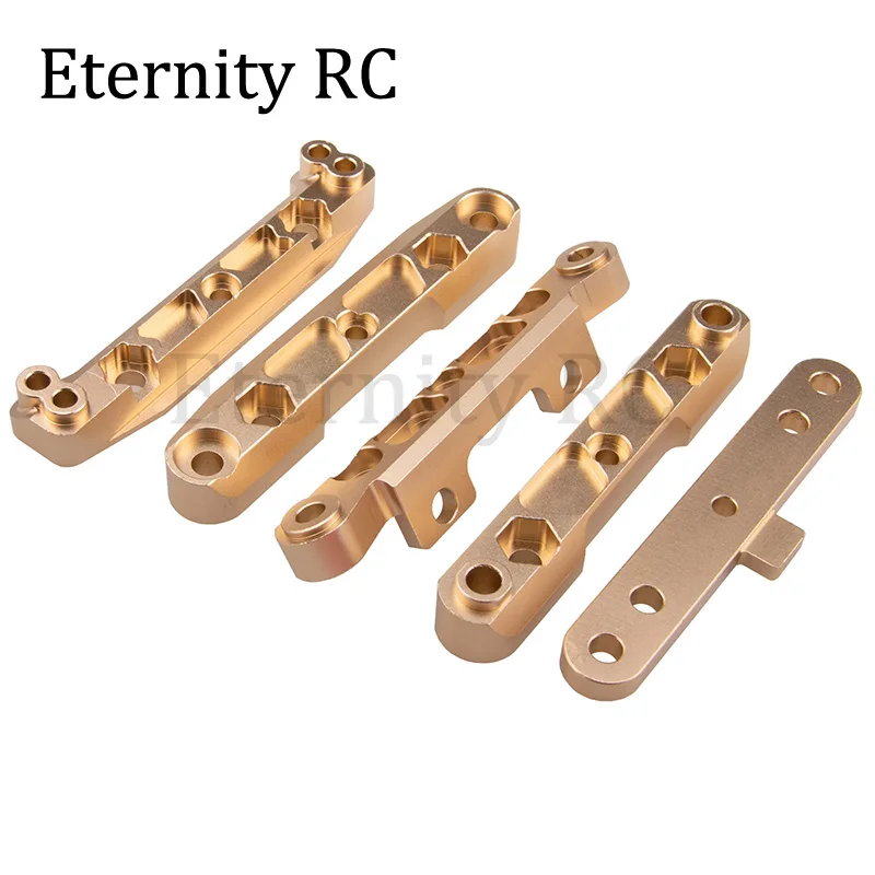 Código de brazo de suspensión inferior de Metal para 1/8 FS Racing ATOM 6S RC, piezas de actualización de coche, accesorios