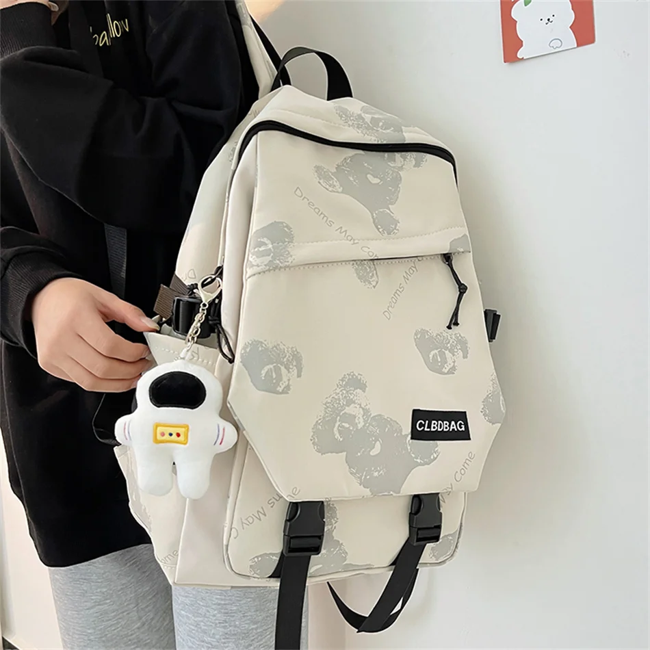 

Women New Designer Backpack Purses Nylon Bagpack Large Capacity Rucksuck for Teenager Men Outdoor Travel School Book Bag Mochila