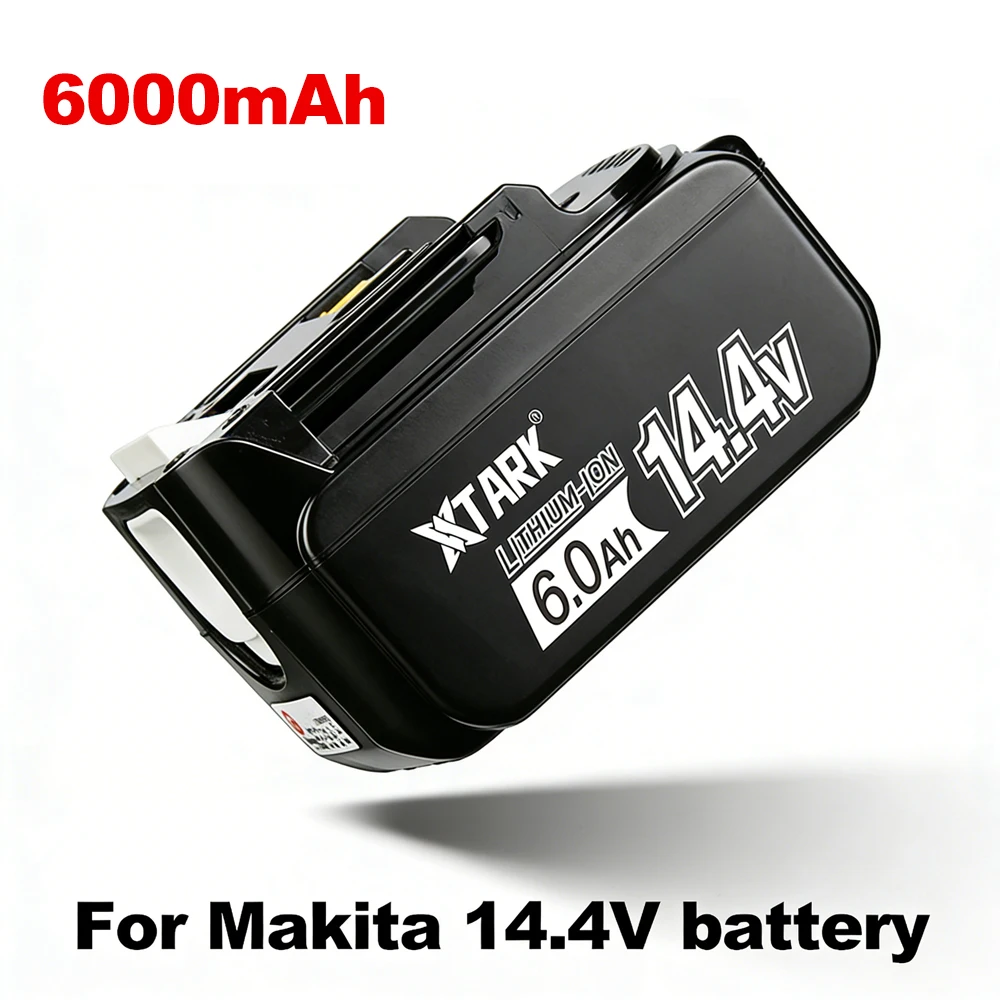 

For Makita BL1430 14.4V 6.0Ah Rechargeable Power Tools Batteries 4S2P Li-ion Battery For Makita 14.4V BL1460 1415 194066-1