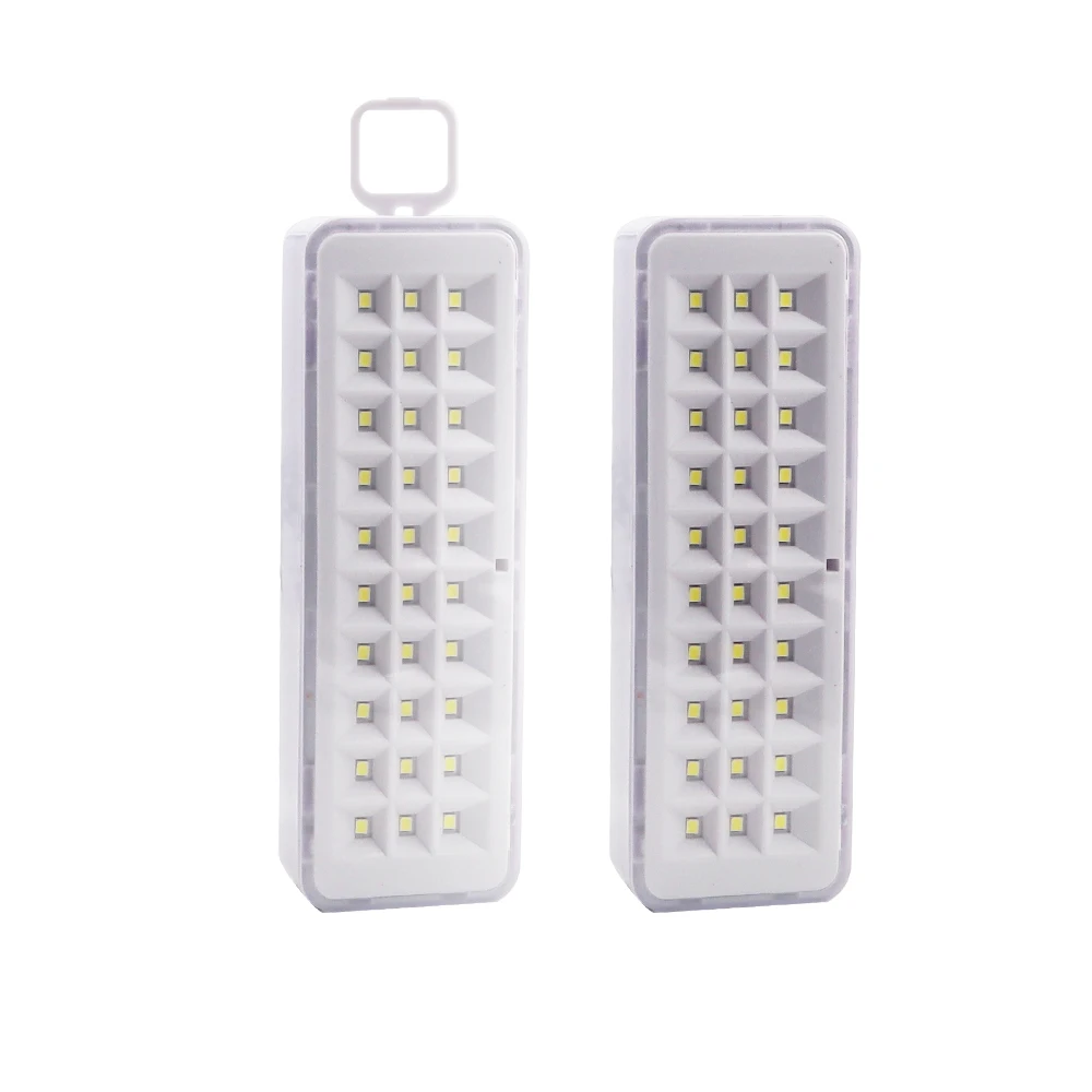 30LED مصباح مكافحة الحرائق في حالات الطوارئ المحمولة إخلاء الطوارئ ضوء الحائط المنزل الذكي LED لمبة أضواء التخييم عكس الضوء #3
