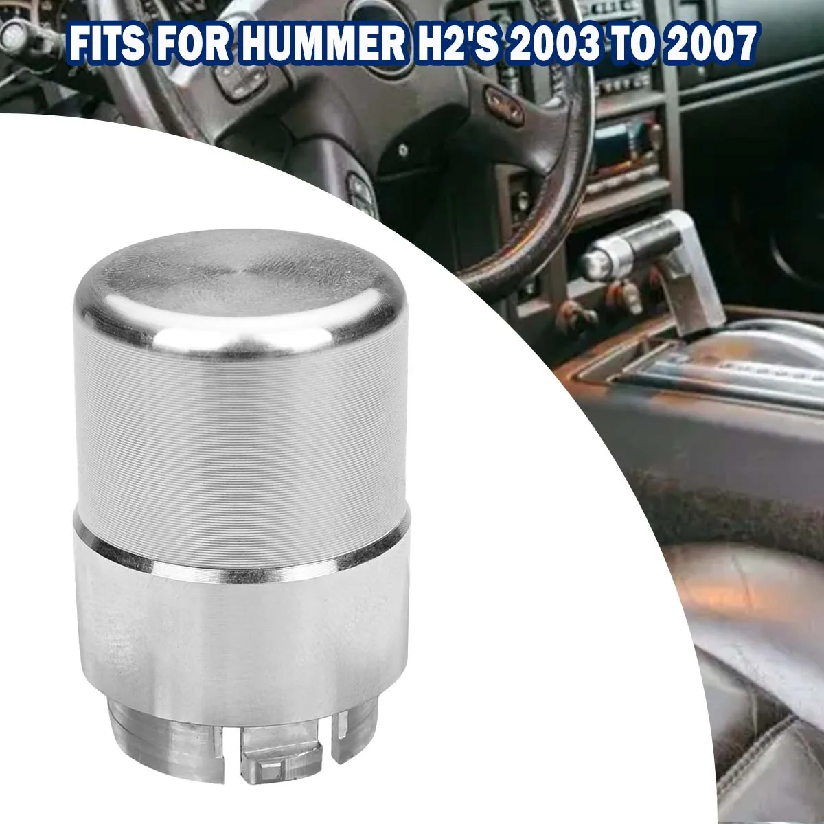 

Transmission Shifter Button Gearbox Shift Button for Hummer H2 H2 SUT Aluminum Alloy for Hummer H2's 2003 2004 2005 2006 2007
