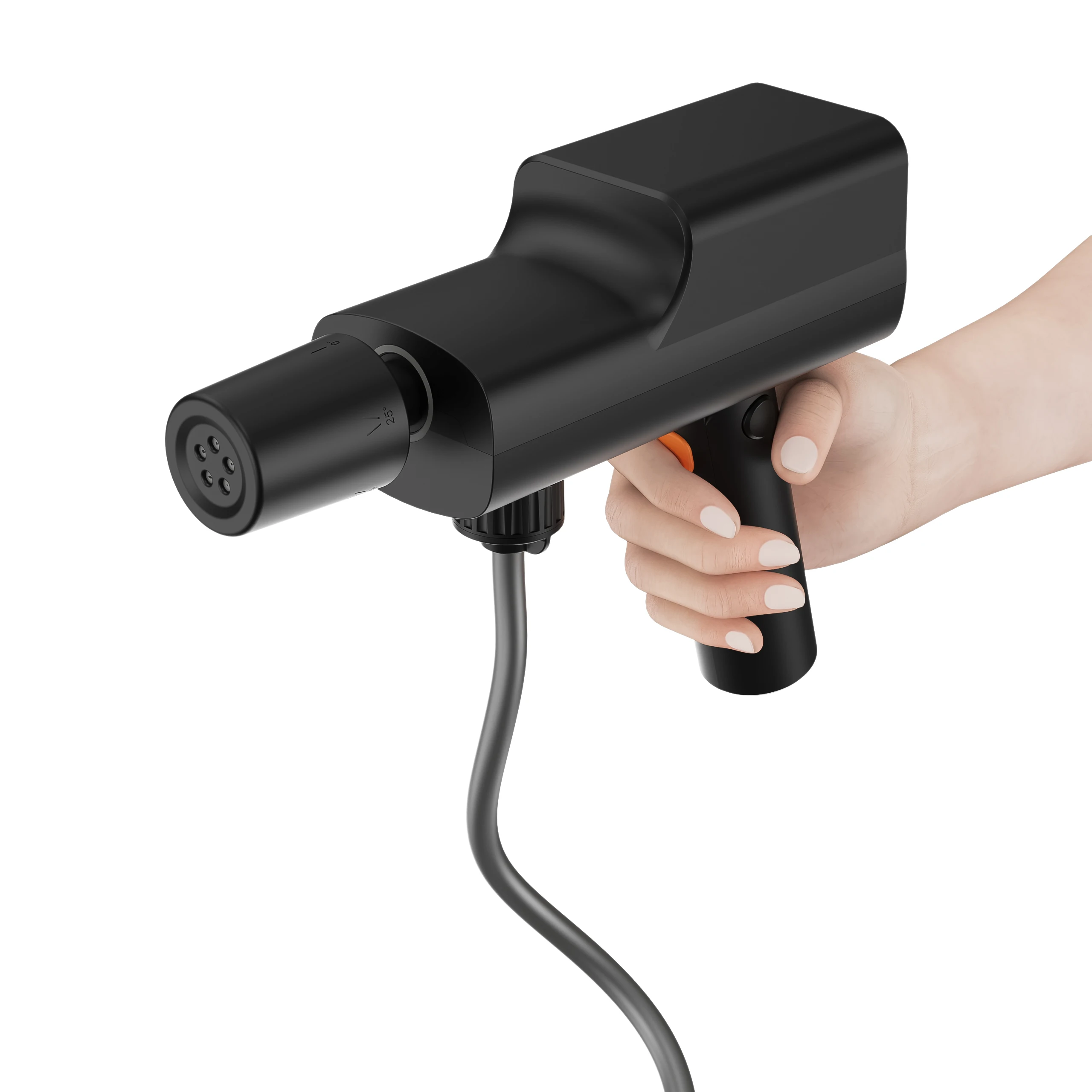 Portable High-pressure Water Gun Car Wash Machine  Outdoor Garden Watering Wall and Road Washing Sprayer With Foam Pot