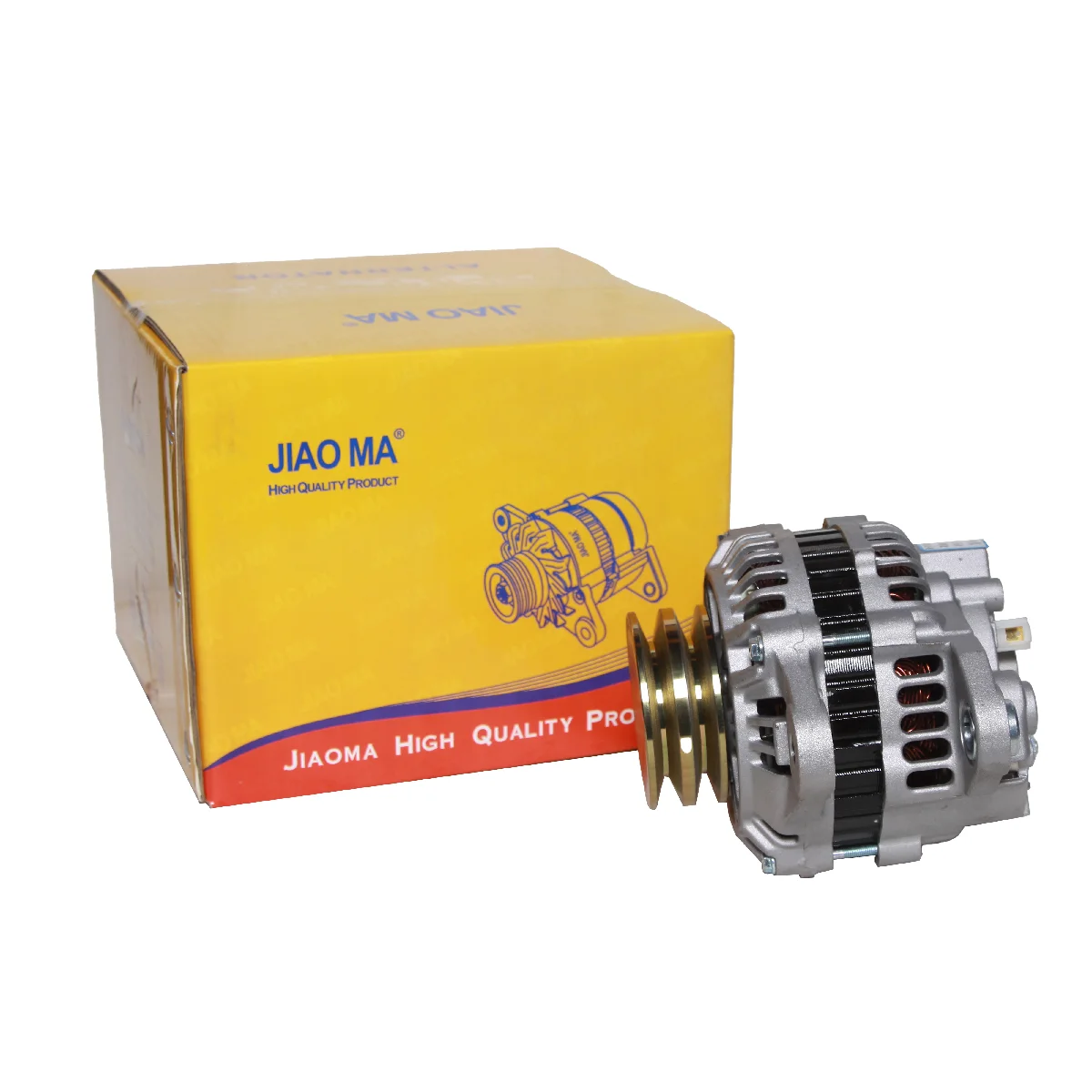 4M40 1397850 A003TA8199 A3TA8199 ME108147 24V 55A Excavator Alternator double pulley for CATERPILLAR CAT E307D