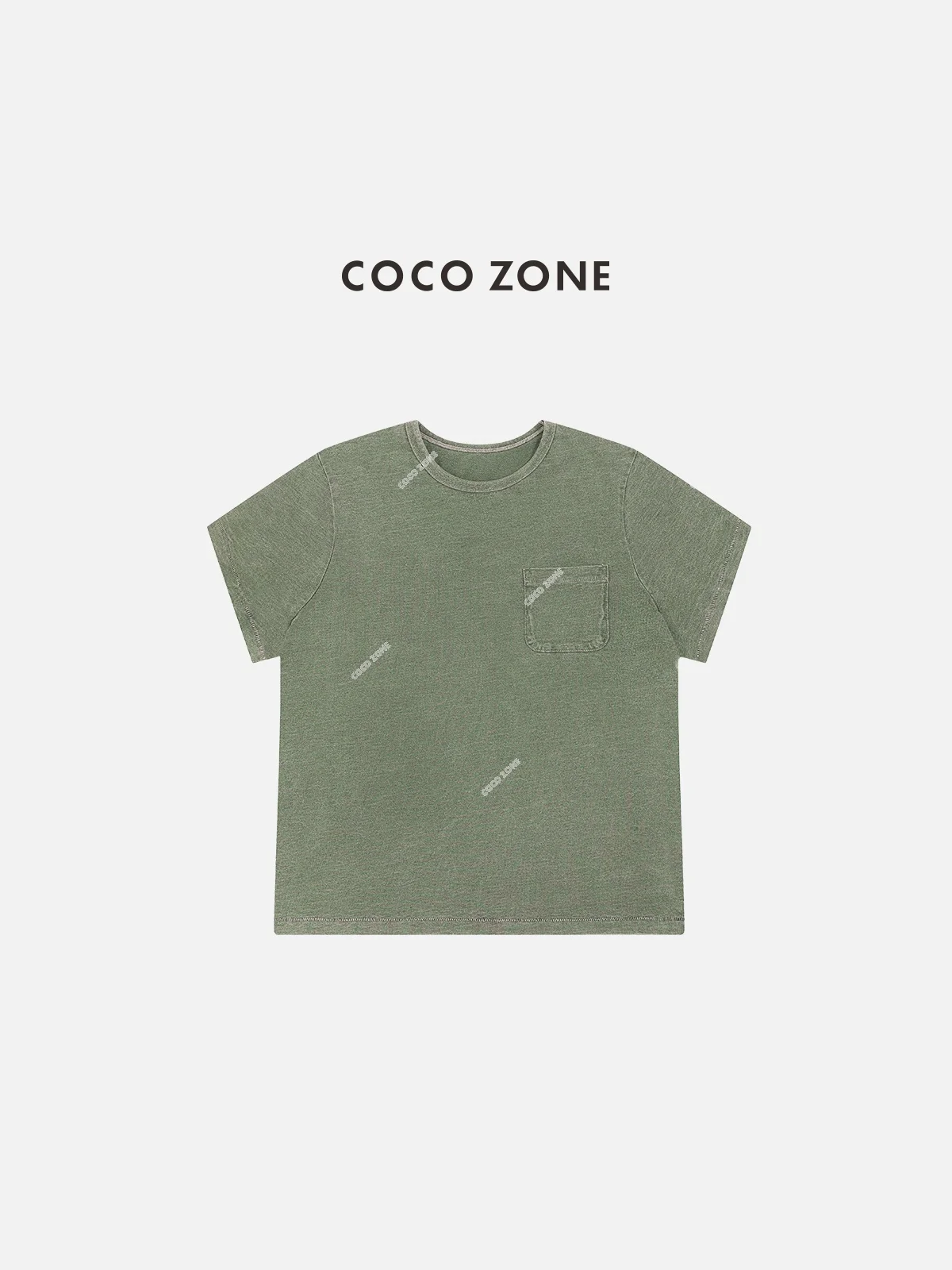 

Винтажная футболка Waed с круглым вырезом, однотонная, универсальная, базового кроя, с коротким рукавом, хлопковая, летняя, 24C0042