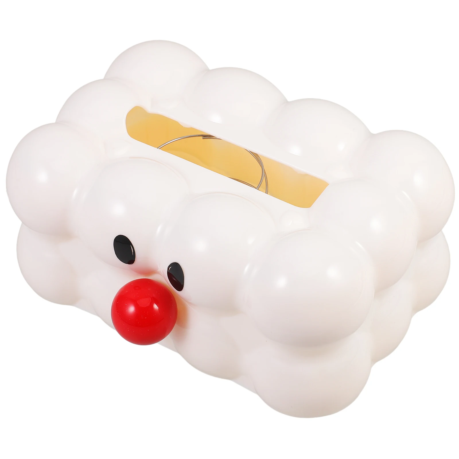 

Red Nose Box Holder Large Capacity Desk Decor Car Napkin ganizer Portable Dispenser Paper Portable Napkin Dispenser Towel Holder
