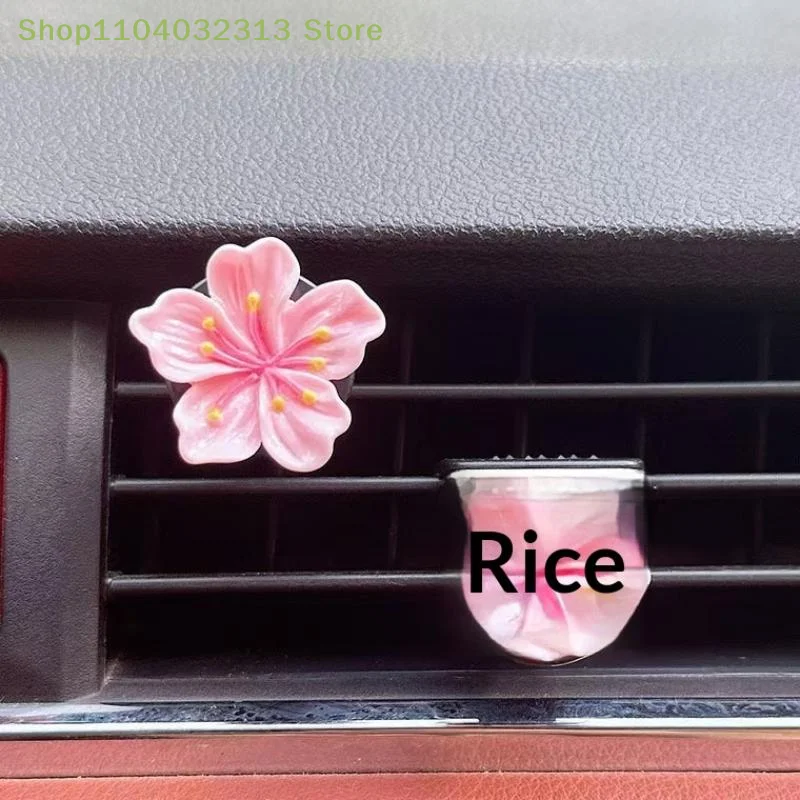 

2pcs Conditioner Air Car Perfume Clip Flower Air Outlet Decorations Car Air Vent Personalized Interior Decoration Accessories