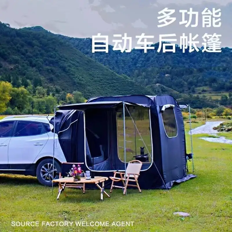 Extended fast-moving car rear car trunk automatic car side rear account side