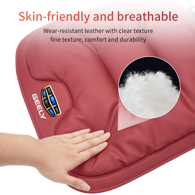 Car Seat Cover Backrest Waist Cushion Protection Pad Accessories For Geely EX5 Coolray Monjaro 2024 2025 Starship 7 GX3 Pro 5