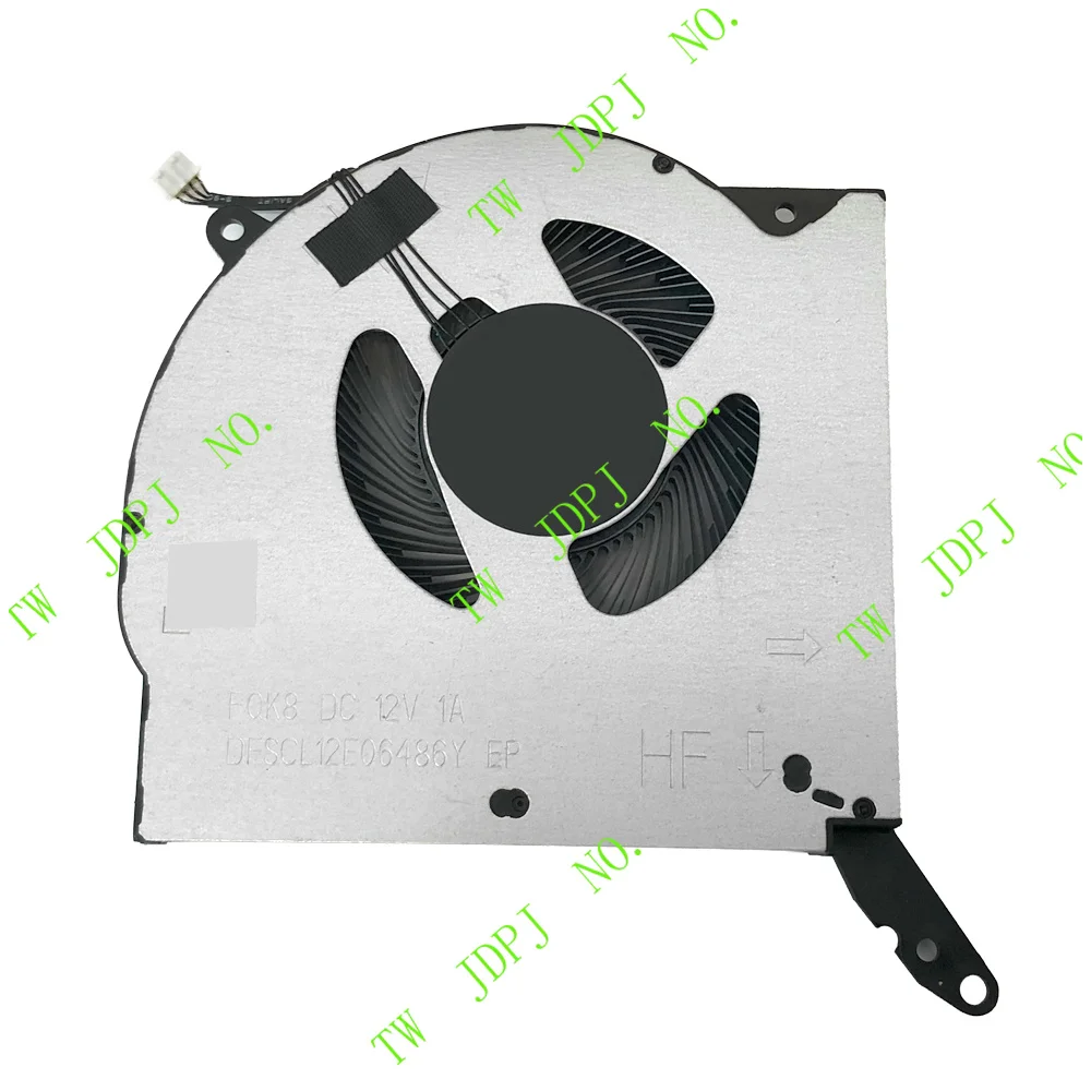 PJSE For Lenovo Legion Pro 5 16ARX8 82WM 16IRX8 82WK 16IRX9 83DF 12V Cooling Fan GPU+CPU FQK8 DFSCL12E06486Y FQK9 DFSCL12E16486Y