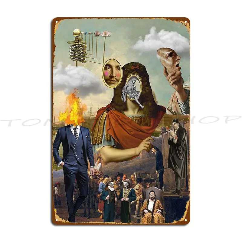 Moli%C3%A8Re Is Back Metal Sign Poster Garage Funny Cinema Garage Personalized Tin Sign Poster