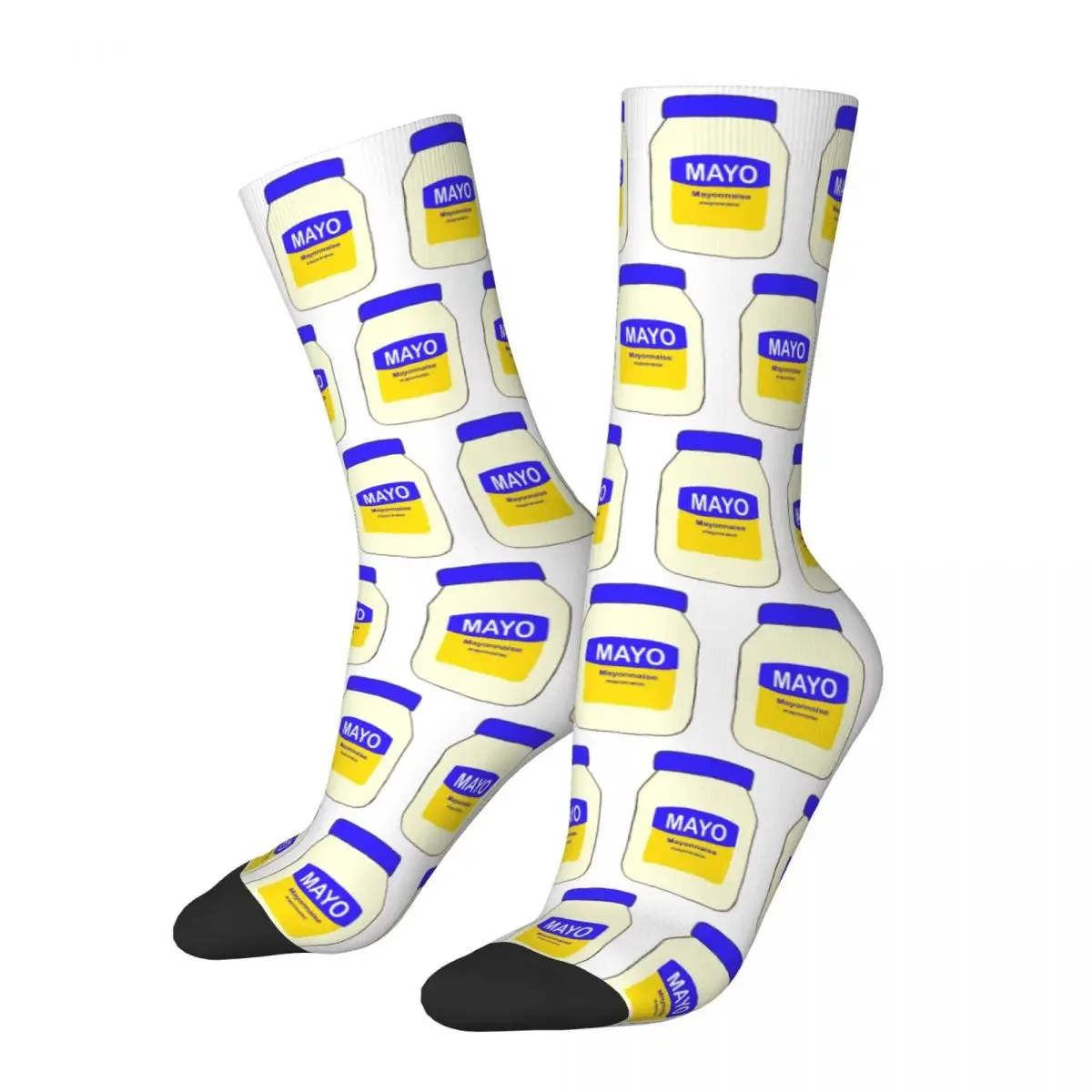 Mayonnaise Socks Harajuku High Quality Stockings All Season Long Socks Accessories for Man's Woman's Birthday Present