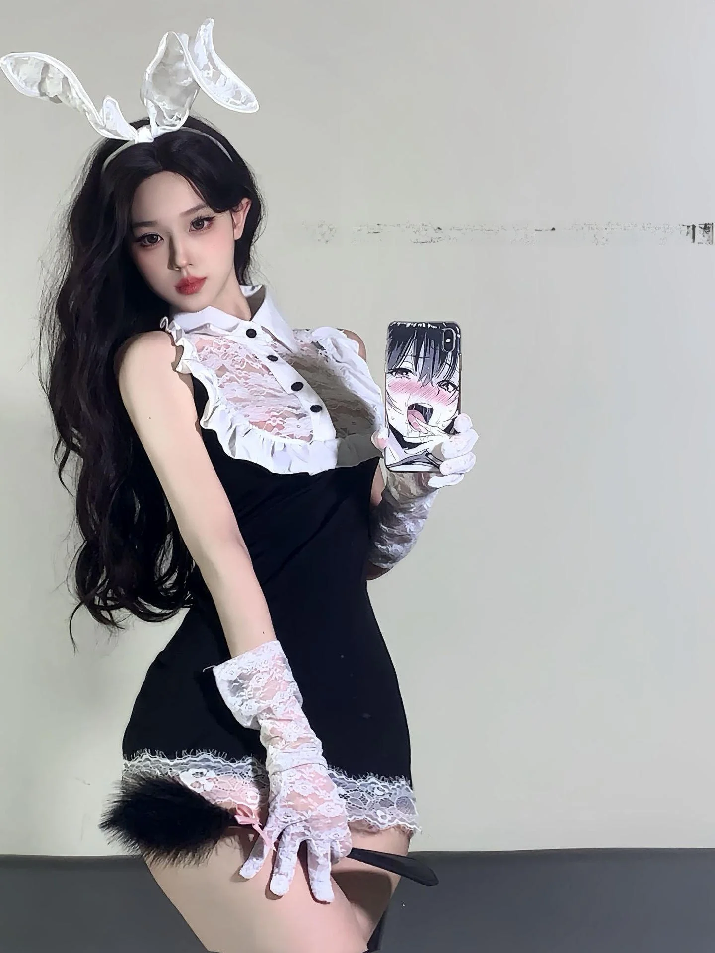 ชุดคอสเพลย์กระต่ายสาวเซ็กซี่ ชุดกระต่ายน่ารัก ชุดแม่บ้าน ชุดฮาโลวีน ชุดประจำชาติผู้หญิง สำหรับการแสดงบนเวที