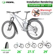 Adjustable MTB Bicycle Mudguard #4