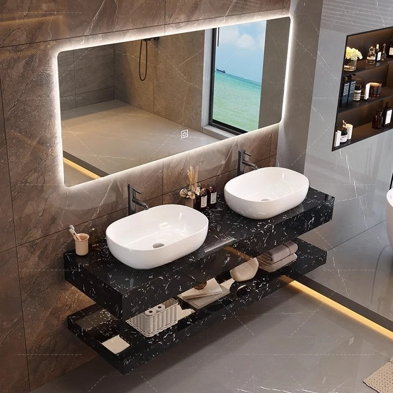 المرحاض فوق خزانة الحمام الأبيض بالوعة جدار العطور الحديثة مرآة خزانة حمام ضئيلة العناية بالبشرة Gabinete الأثاث العصري #2