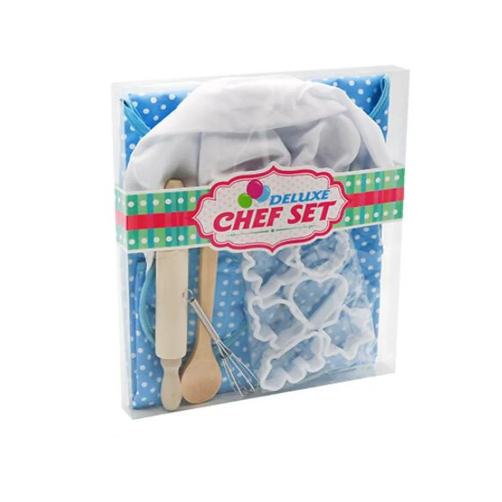 1 ensemble d'outils de cuisson pour enfants, ustensiles de cuisine, tablier, jeu de rôle de Chef, jeu de rôle éducatif, ensemble de cuisine, ensemble de jeu de cuisine pour enfants