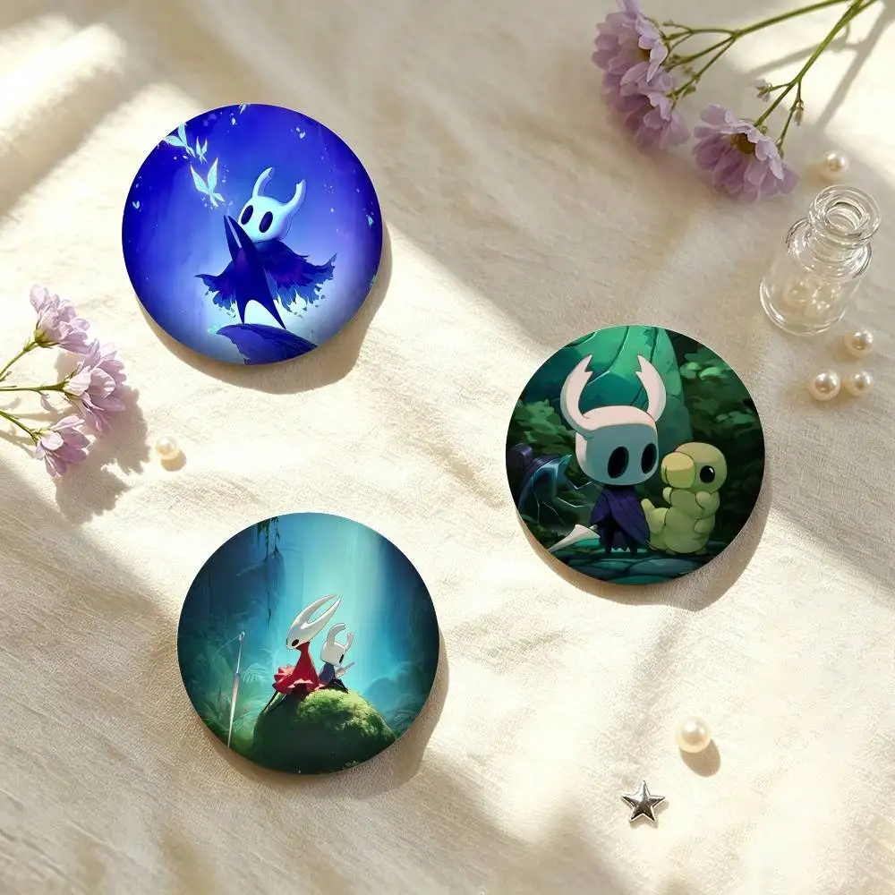 Hollow Knight Silksong Game 25mm 32mm 44mm 58mm 75mm Brooches Badges Pins for Accessories Gift