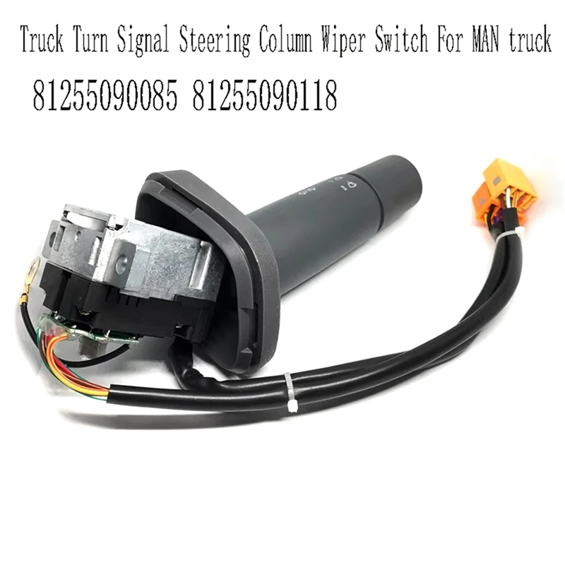 81255090085 Truck Turn Signal Steering Column Wiper Switch For MAN Truck Combination Switch 81255090118