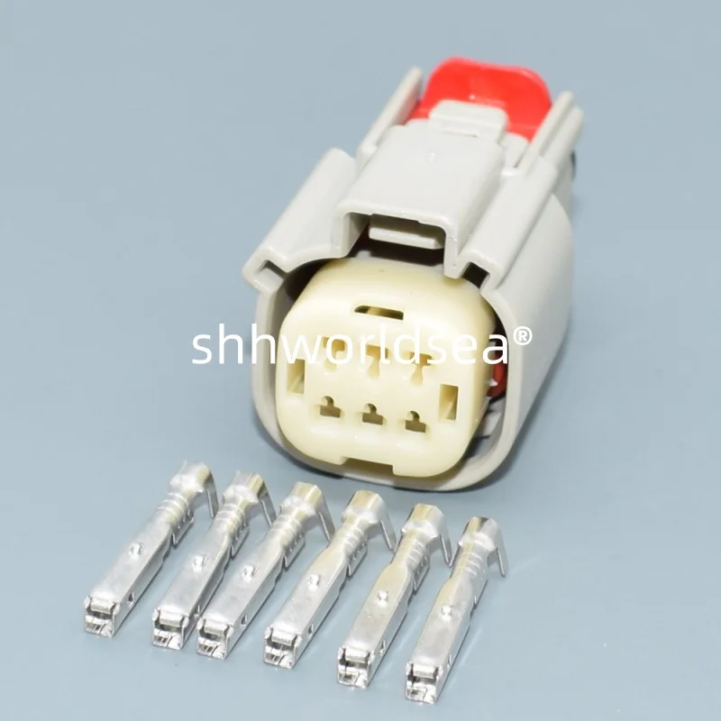 1/100set 6 Pins 33472-0602 33482-3602 AC Assembly Automotive Connector Auto Socket For Car Ford