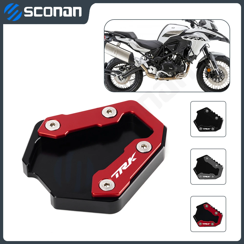 

Подставка для мотоцикла Benelli TRK702X TRK702 TRK 702X 702, Аксессуары для мотоцикла, боковая опорная пластина, удлинитель, подставка, подставка 2022 2023