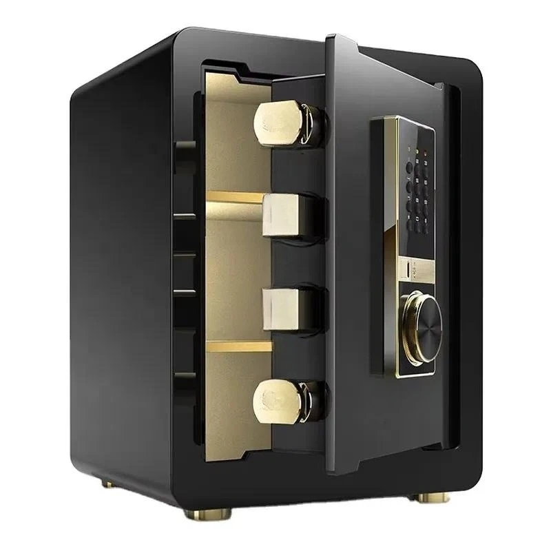 Digital Money Safe for Home Hotel Office Smart Cash Security Box Floor Mounted Cabinet Storage