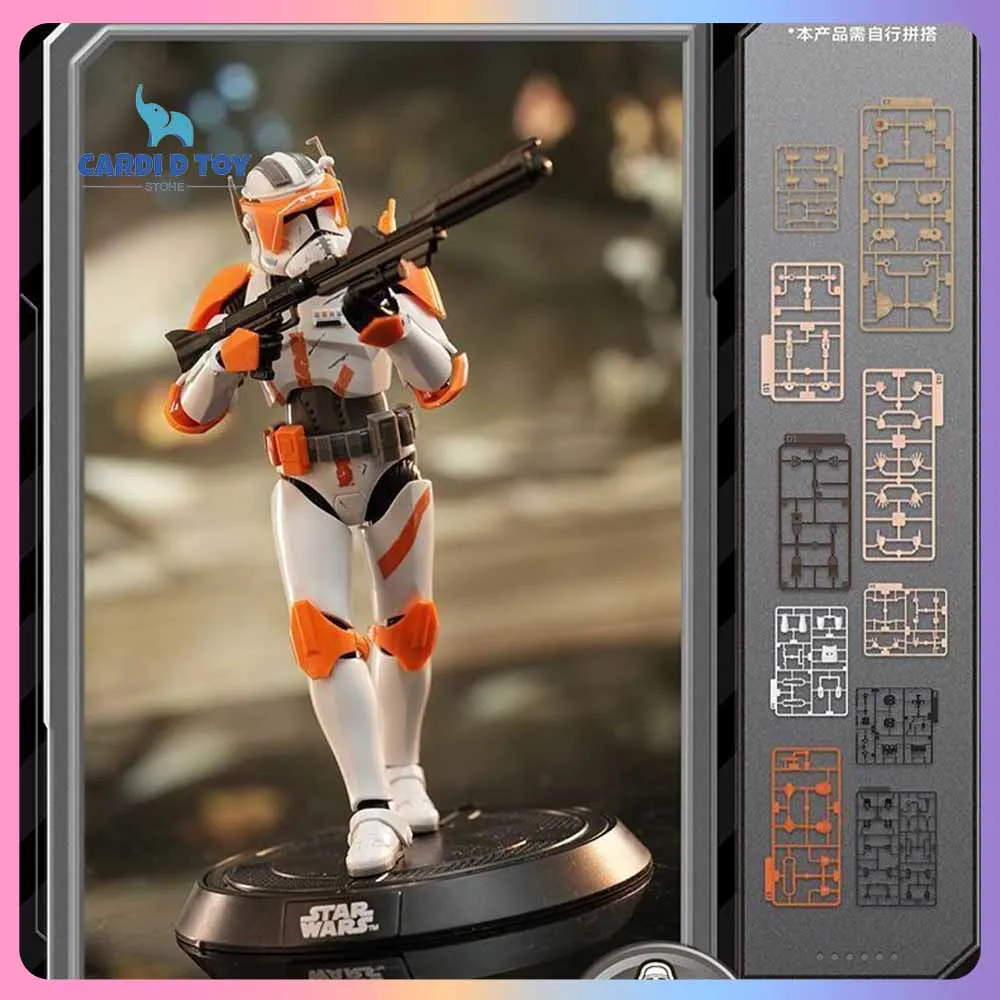 新品正規品-ブローキーズ-スター・ウォーズ-コレクターズフィギュア-チャンピオンクラス-デスクトップ用-クローン・コマンダー・コーディ-ギフト-おもちゃ-ブロックフィギュア-アニメフィギュア