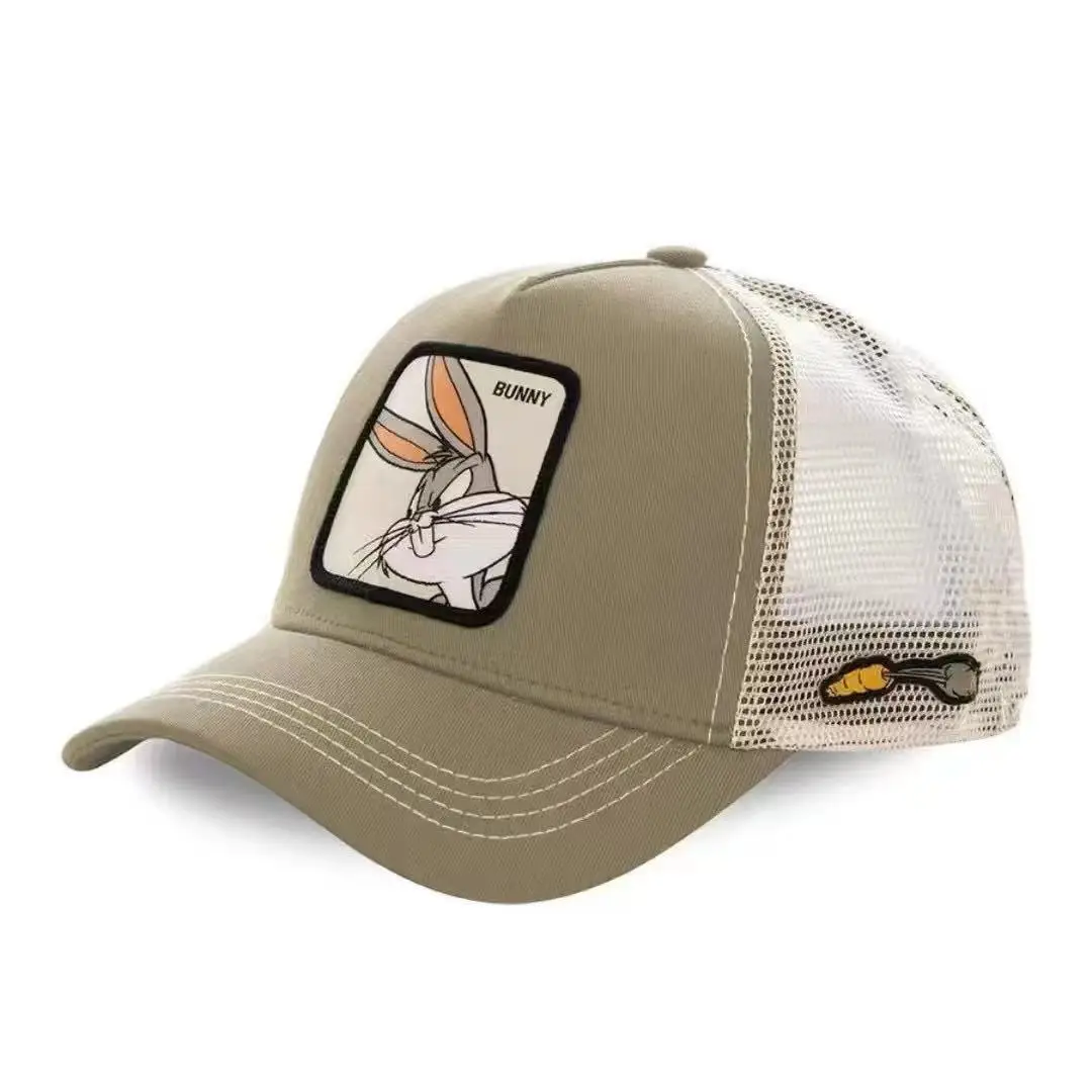 2025 Nuovo marchio di alta qualità Anime Cartoon Snapback Berretto da baseball in cotone Uomo Donna Hip Hop Papà Cappello a rete Cappello da camionista Dropshipping