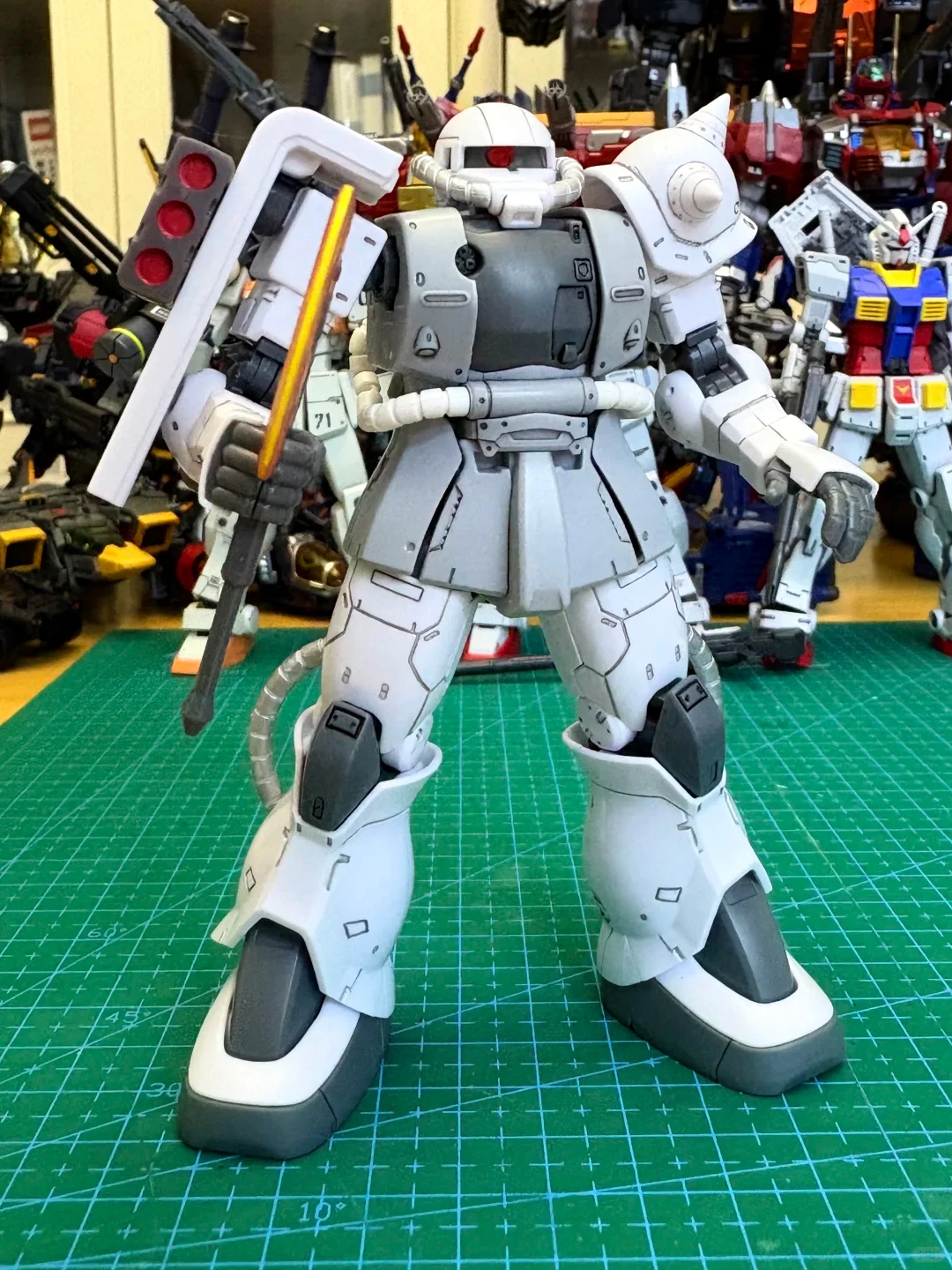 Jms Model Sets Zaku Half Canno - Model Kit Escaflowne reseña y precio