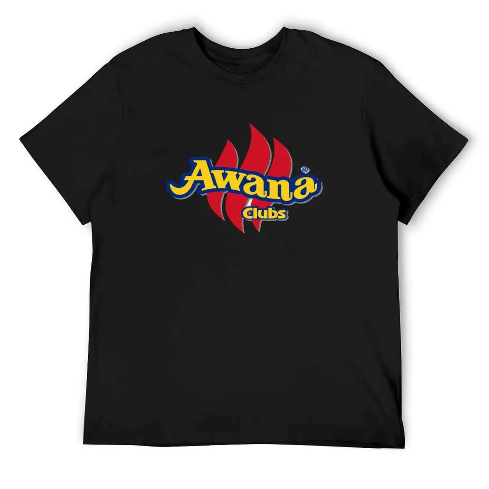 Vintage Awana T-Shirt vintage clothes Blouse street wear compression shirt men