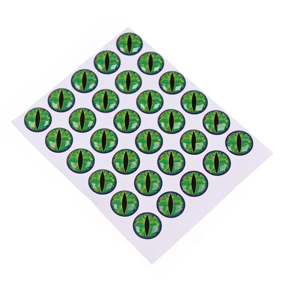 100 Stück holografische 3D-Epoxy-Fischaugen, Drachenaugen für Köderfische, Streamer, Salzwasserfliegen, Jig-Köder, Angelköderherstellung, 3 mm ~ 12 mm – Detail 6