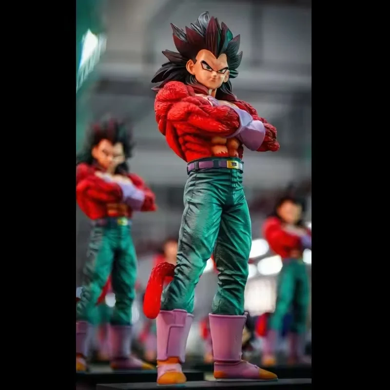 Dragon Ball Anime Toy - Super Four Vegeta IV Series Figurine à collectionner Modèle Manga à sang chaud Cadeau d'anniversaire pour les garçons