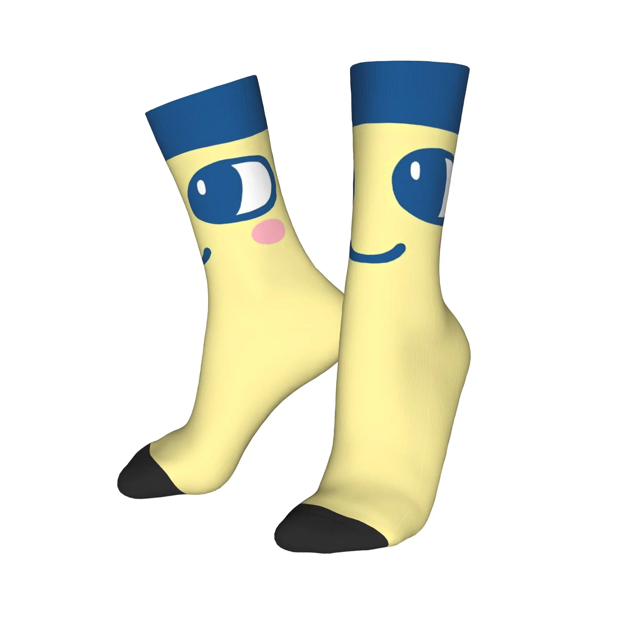 

Носки Tamagotchis Mametchi для мужчин и женщин, модные носки из полиэстера, новинка, весна-лето-осень-зима, носки средней длины, подарок