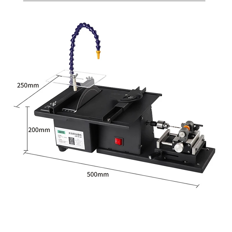 1850W Mini Table Saw Multifunction Jade Grinding And Cutting All -in -one Machine Table Grinding Carved Polishing Jadeite Tool