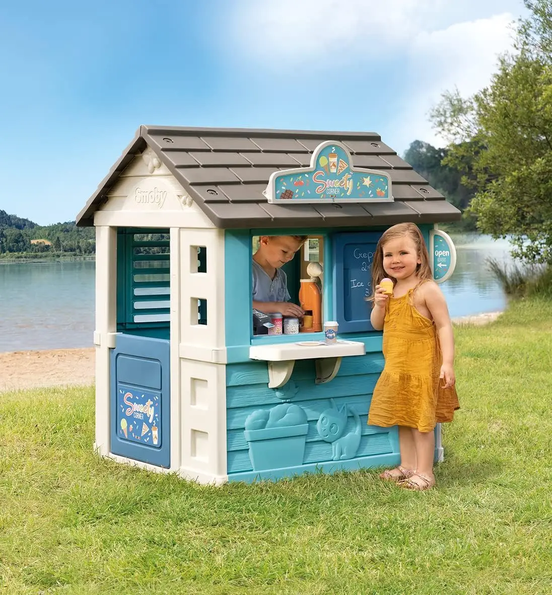 

Sweet Corner Playhouse, Inspired Takeaway Treat Shop,