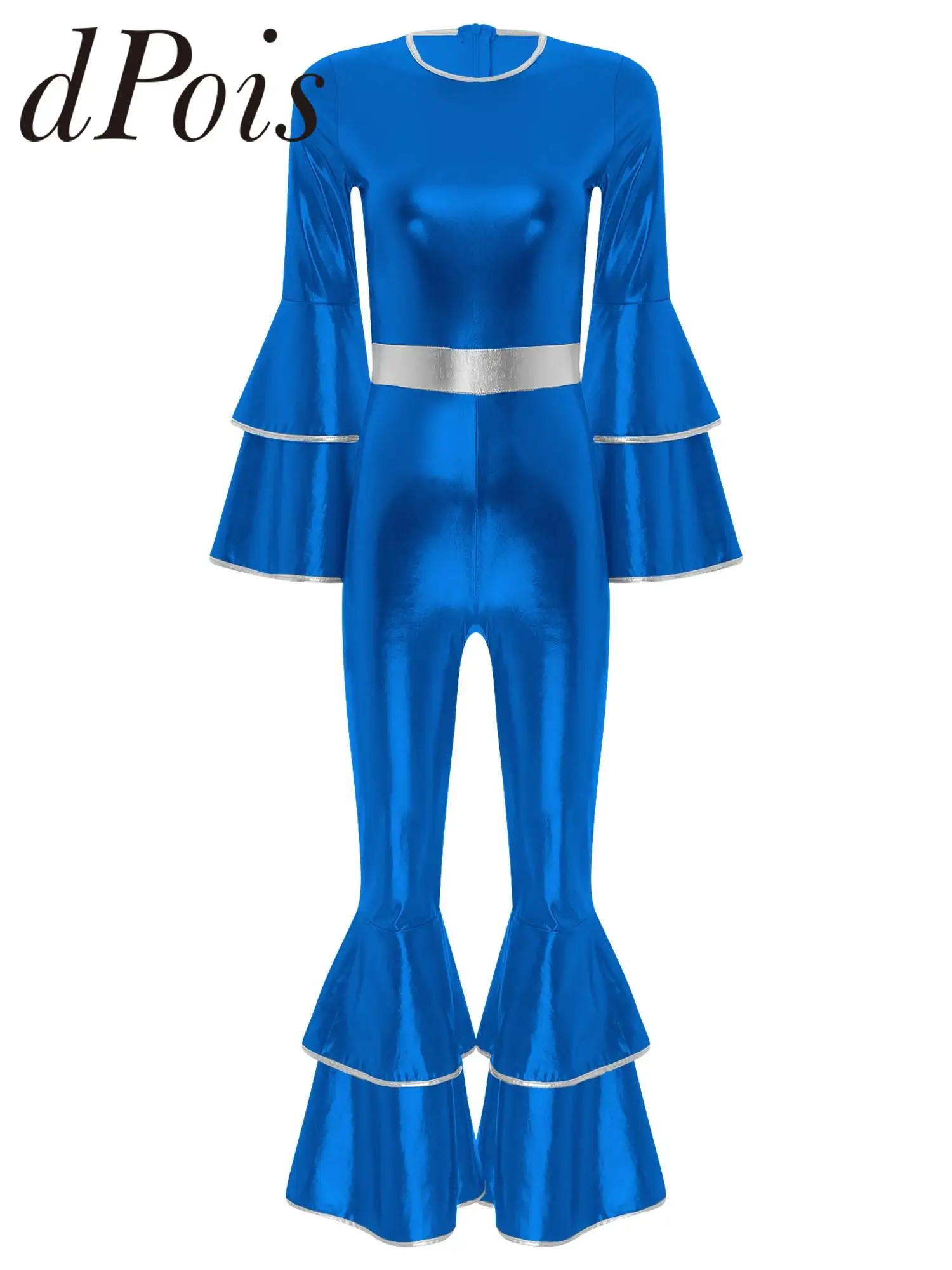 women's-club-70s-disco-jumpsuit-metallic-shiny-vintage-flares-hippie-bodysuit-jazz-dance-festival-carnival-rave-party-costume