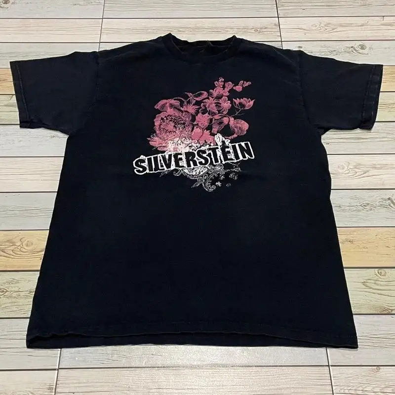 Silverstein Emo Band Tour T Shirt Size S 5XL  HN1062