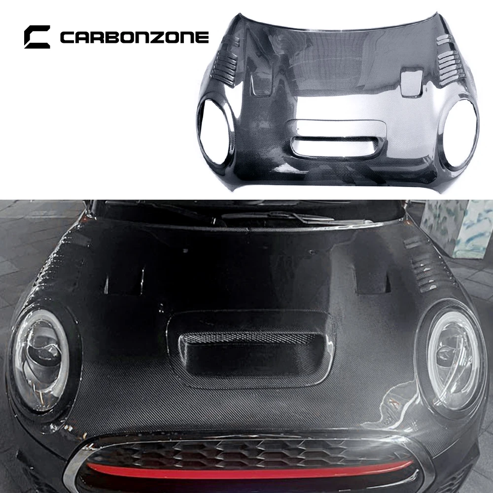 2013 AG Style Front Engine Hood for BMW Mini F56 Carbon Fiber Bonnet Cap Body Exterior Parts Car Accessories