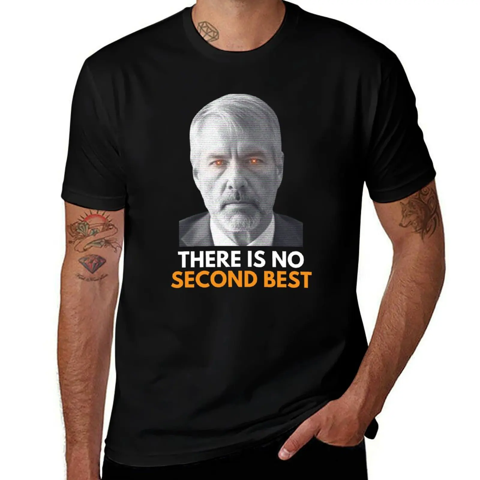 

MicroStrategy - There Is No Second best - $MSTR - Michael Saylor Bitcoin T-Shirt cotton t shirts high quality