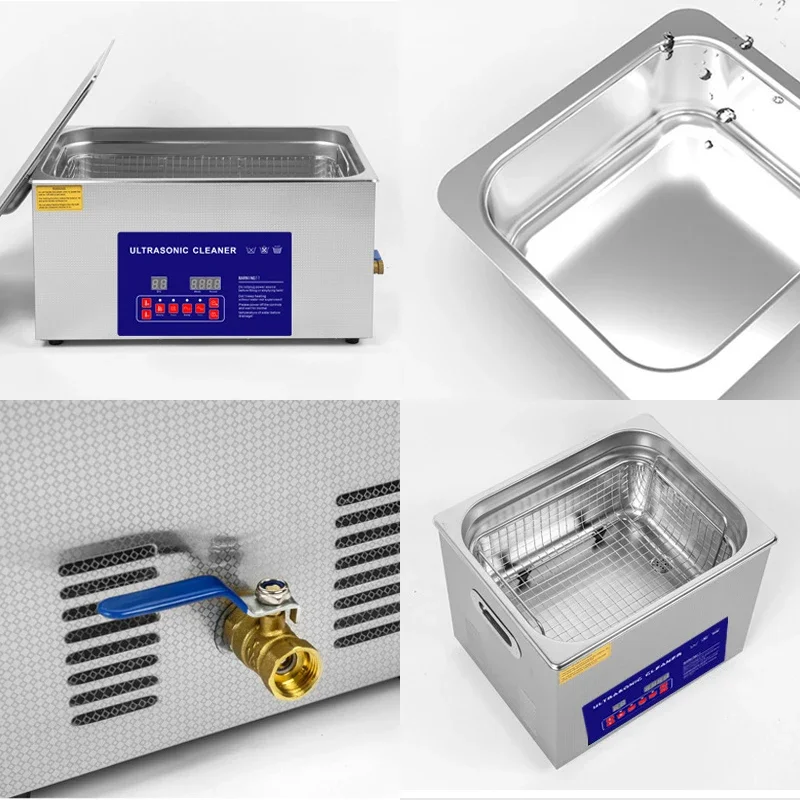 Yihui New Dual Frequency Desing sonic Cleaner 2.0L 304 Stainless Steel for Precision Casting