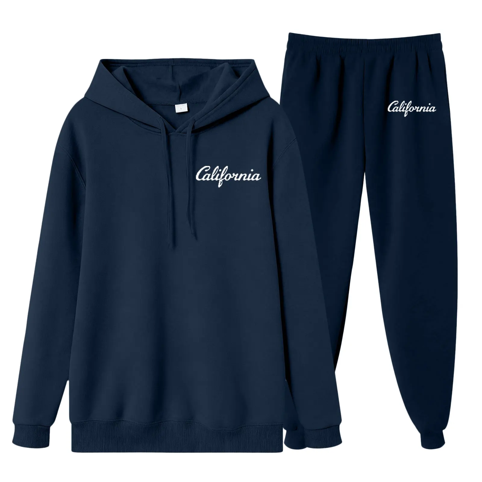 

Suits for Men Tuxedo Men's Letter Printed Multicolor Casual Hooded Sweatshirt With Drawstring Cuffs Stylish Suits for Men