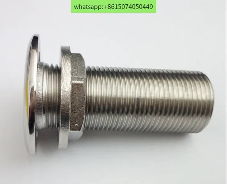 مخرج يخت 316 من الفولاذ المقاوم للصدأ، منفذ من الفولاذ المقاوم للصدأ ذو أسنان كاملة