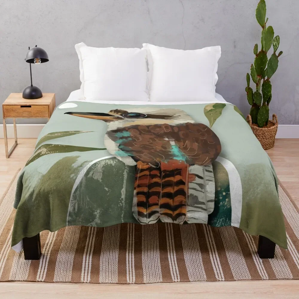 Kookaburra Throw Blanket Designers Softest For Decorative Sofa Flannel Fabric Blankets