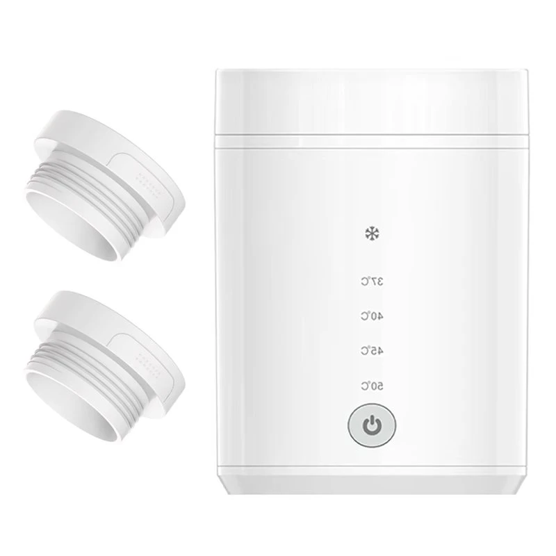 ABJA-Travel Baby Bottle Warmer Portable For On The Go For Breastmilk Leak-Proof Bottle Heating Device