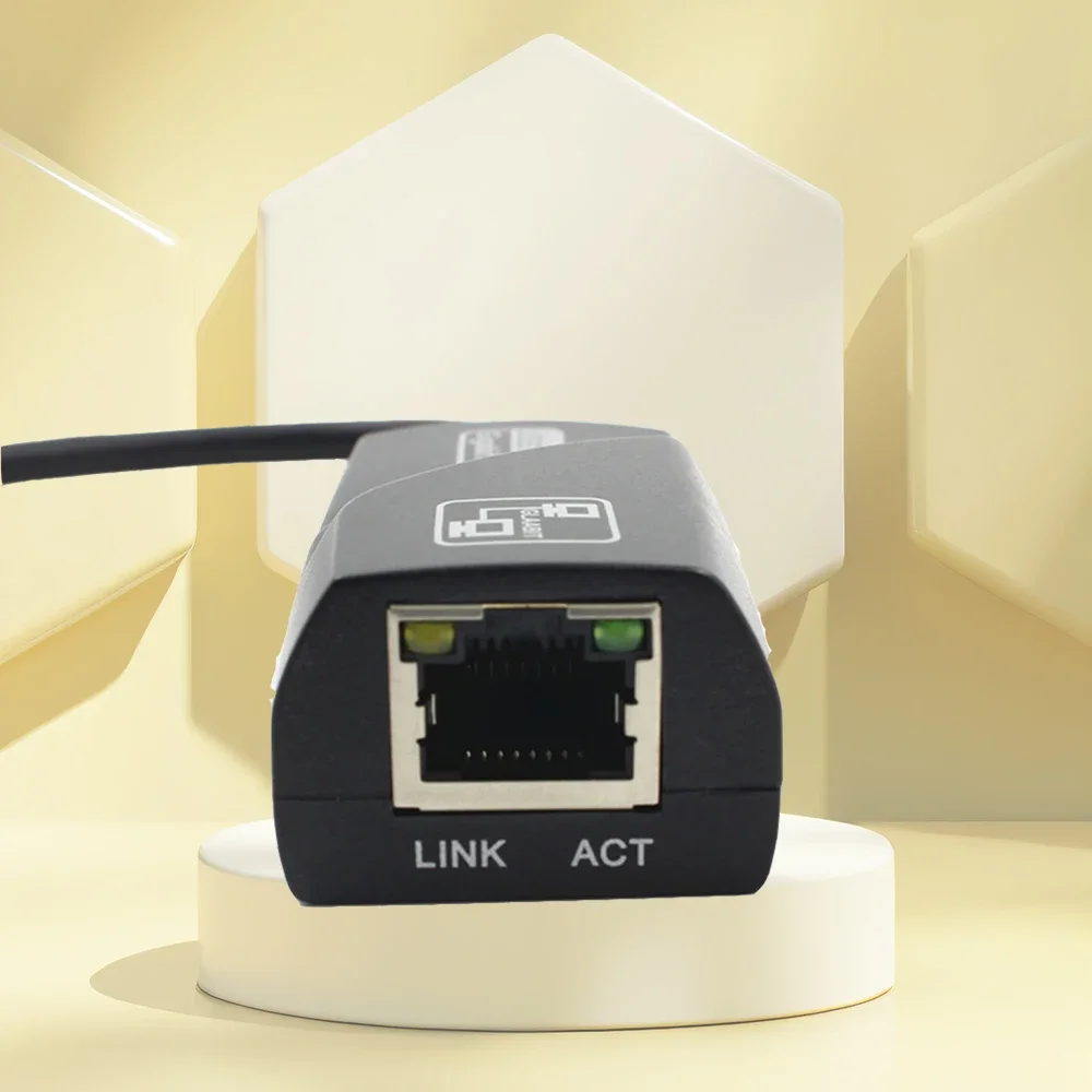 

Сетевая карта Ethernet RJ45 Проводной сетевой адаптер USB 3.0 к Gigabit LAN (10/100/1000) Мбит/с для ПК