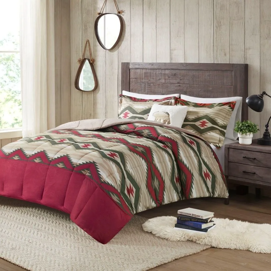 

Down Alternative Comforter Set with Throw Pillow